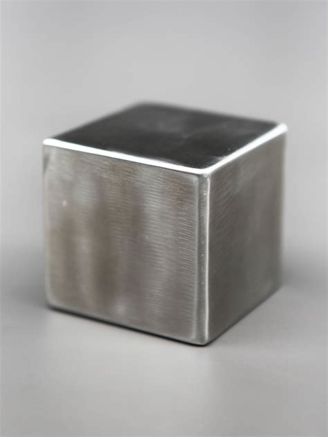 steel metal cube